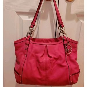 Coach Purse- Bright Pink